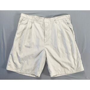 Nike Golf Vintage Dri-Fit Pleated Texture Striped Golf Shorts. Corduroy Look. 36